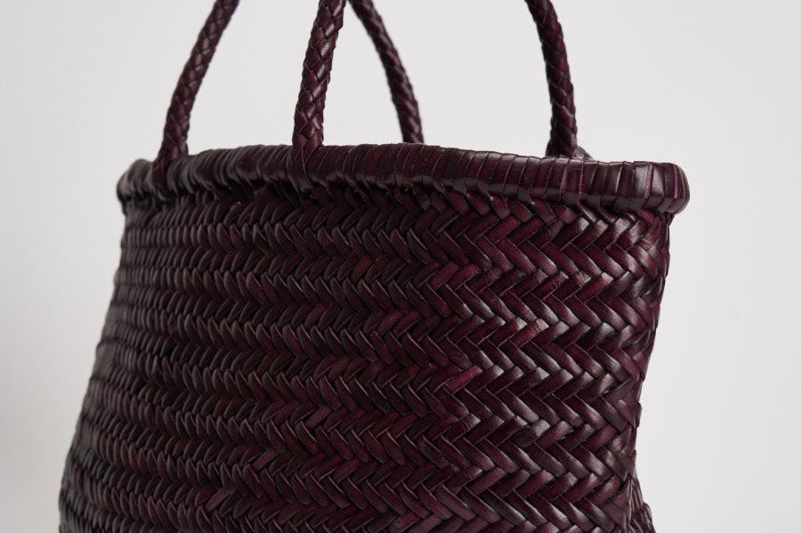 Borsa donna Triple Jump Big borgogna 8810 PLUM DRAGON DIFFUSION 