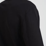 Felpa uomo girocollo nera con stampa logo 8N1MR6 1JRIZF009 EMPORIO ARMANI 