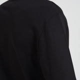 Felpa uomo girocollo nera con stampa logo 8N1MR6 1JRIZF009 EMPORIO ARMANI 