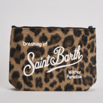 Pochette donna Aline Felt Leo animalier ALINE FELTLEO18 MC2 SAINT BARTH 
