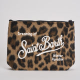 Pochette donna Aline Felt Leo animalier ALINE FELTLEO18 MC2 SAINT BARTH 