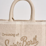 Borsa donna Vanity Felt beige VANITYFELT CHECK1110 MC2 SAINT BARTH 