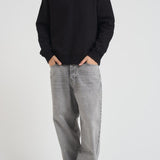 Felpa uomo girocollo nera M00018103 BLACK SAMSØE SAMSØE 