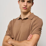 Polo uomo marrone K100423 06 KANGRA 
