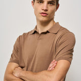 Polo uomo marrone K100423 06 KANGRA 