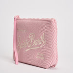 Pochette donna Aline in lana rosa ALINE WOOLHER21 MC2 SAINT BARTH 