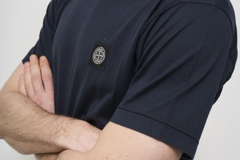 T-shirt uomo blu notte girocollo 2100039 S0013V0020 STONE ISLAND 
