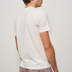 T-shirt uomo girocollo bianca AU1330C 1003 ALPHA STUDIO 