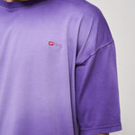 T-shirt uomo viola délavé A17627 OPKAL60P DIESEL 