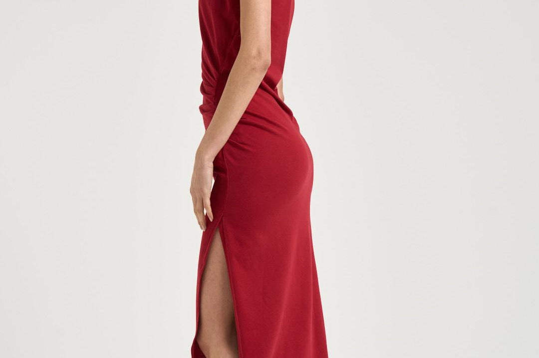 Abito donna lungo Nadela rosso RO0307FA A1N41I70CH ISABEL MARANT 