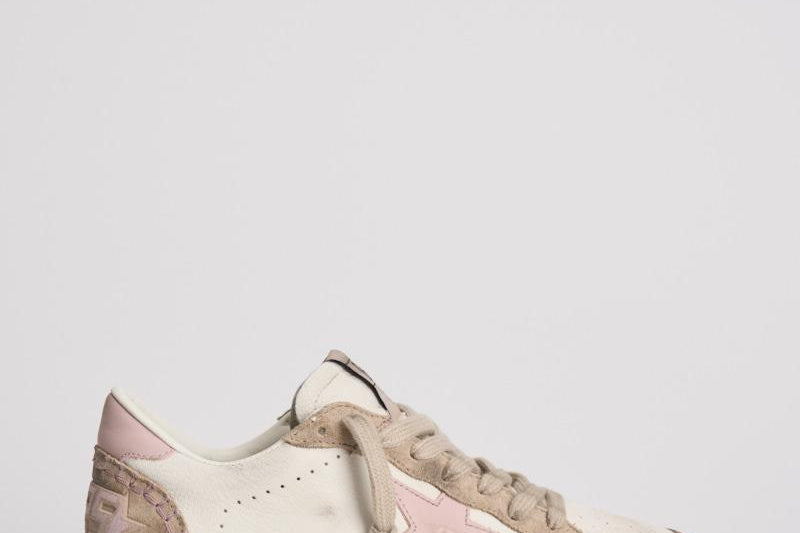 Sneakers donna Ball Star rosa GWF00117 F00748011858 GOLDEN GOOSE 