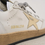 Sneakers donna Ball Star talloncino dorato GWF00117 F00078380608 GOLDEN GOOSE 