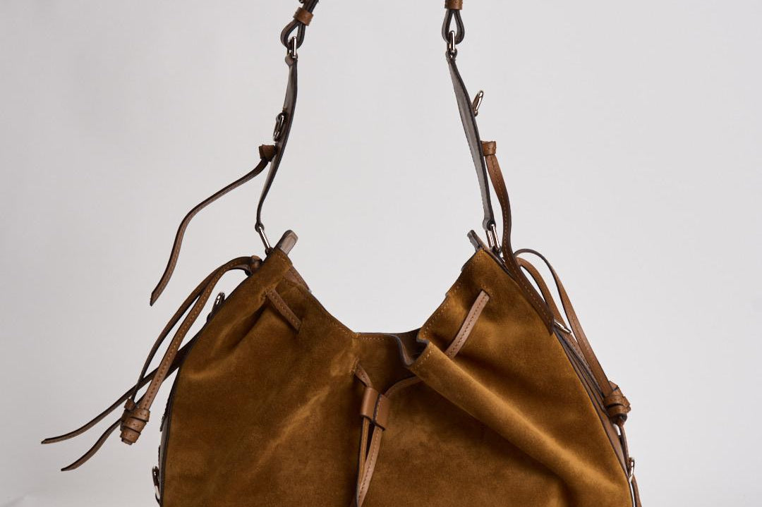 Borsa donna bolton hobo cammello PP0407FA D1C29M50CO ISABEL MARANT 