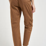 Pantalone donna Buddy marrone S6SK44 T89 SEMICOUTURE 