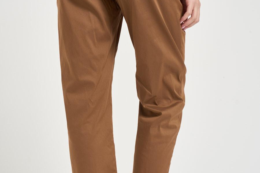 Pantalone donna Buddy marrone S6SK44 T89 SEMICOUTURE 