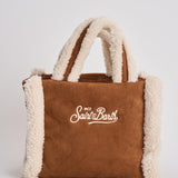 Borsa donna Vanity mini Shearling cammello VANITYMNSHEAR 1910 MC2 SAINT BARTH 