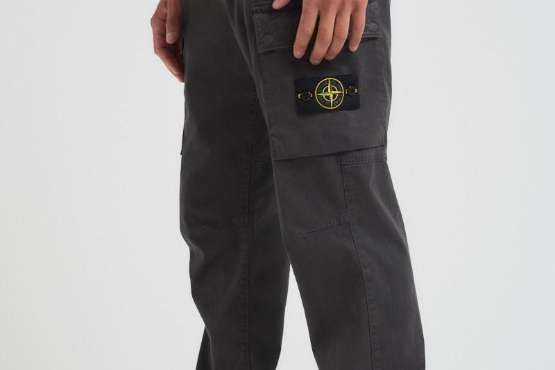 Pantalone uomo cargo grigio 3100033 S00L1V0162 STONE ISLAND 