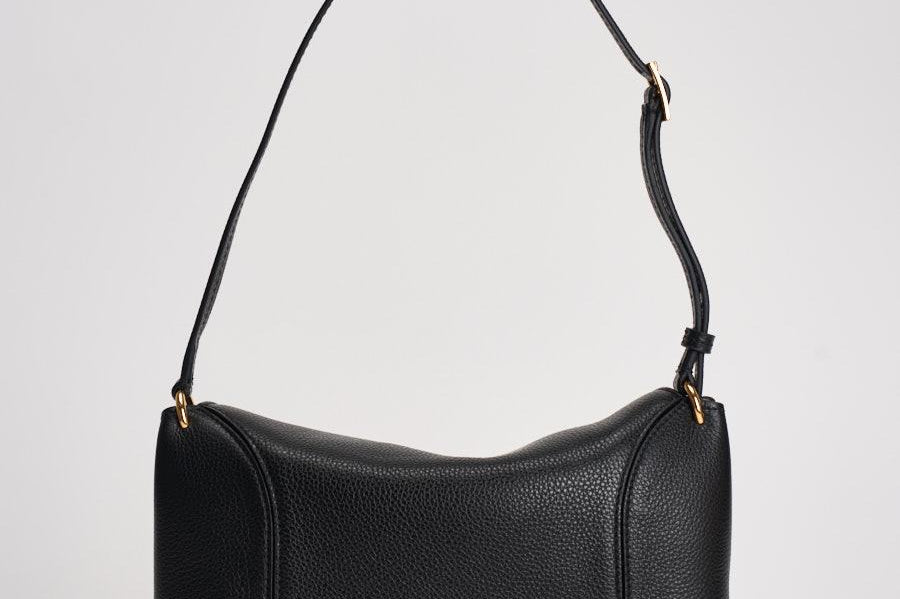 Borsa donna "Penelope" Slouch nera 000148 BLACKCRUST WANDLER 
