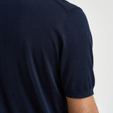 T-shirt uomo girocollo in maglia blu 300421 38 KANGRA 