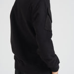 Felpa uomo girocollo nera 6100008 S0A20V0029 STONE ISLAND 