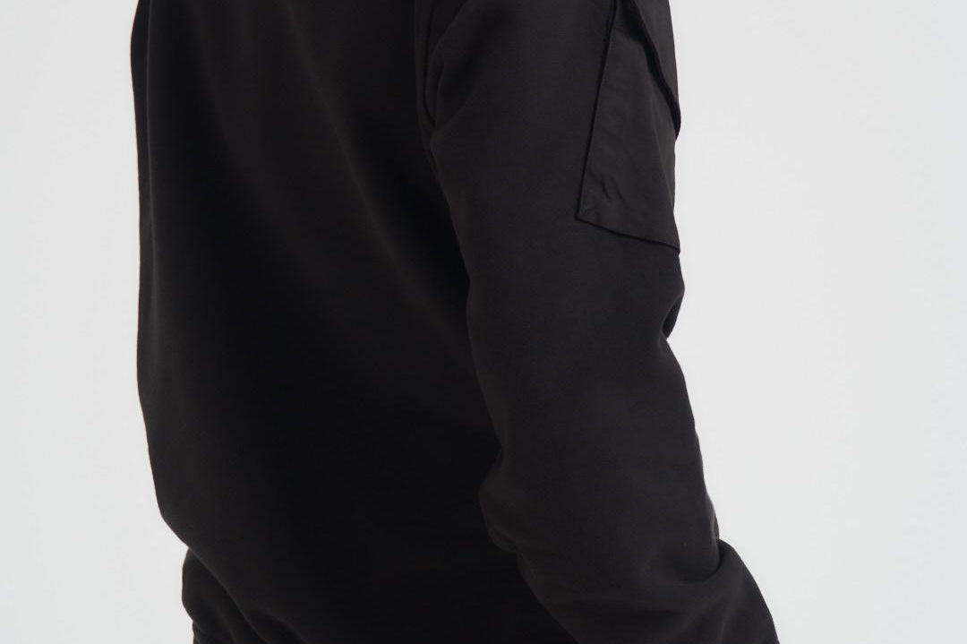 Felpa uomo girocollo nera 6100008 S0A20V0029 STONE ISLAND 