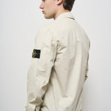 Camicia uomo panna con zip 1200032 S00WNV0195 STONE ISLAND 