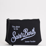 Pochette donna Aline nera e lilla ALINE 08503L MC2 SAINT BARTH 