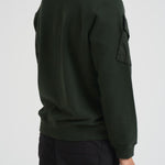 Felpa uomo Brushed Organic Cotton verde 6100008 S0A20V005E STONE ISLAND 