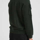Felpa uomo Brushed Organic Cotton verde 6100008 S0A20V005E STONE ISLAND 
