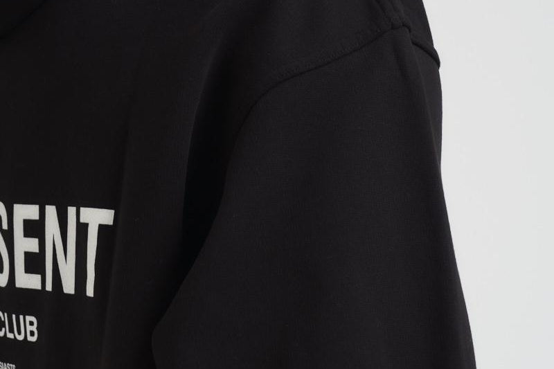 Felpa uomo con cappuccio nera OCM4113 BLACK REPRESENT 