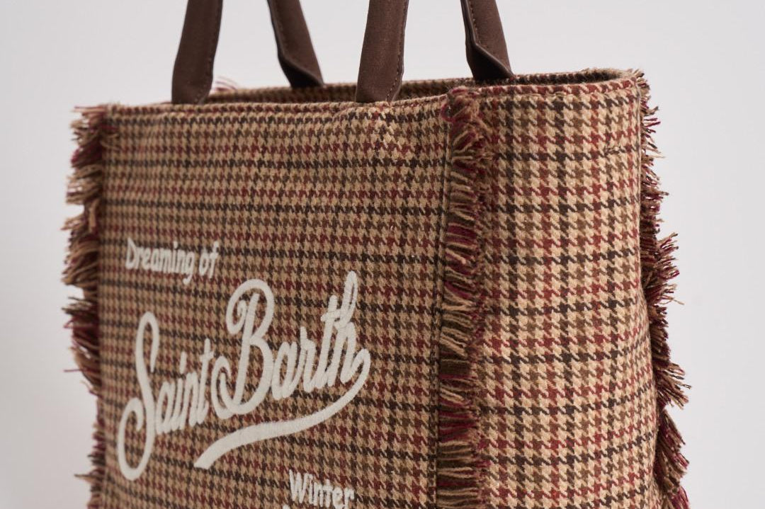 Borsa donna Colette Wool bordeaux COLETTEWL PDP45 MC2 SAINT BARTH 