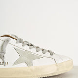 Sneakers uomo bianco e cammello GMF00102 F00218210803 GOLDEN GOOSE 