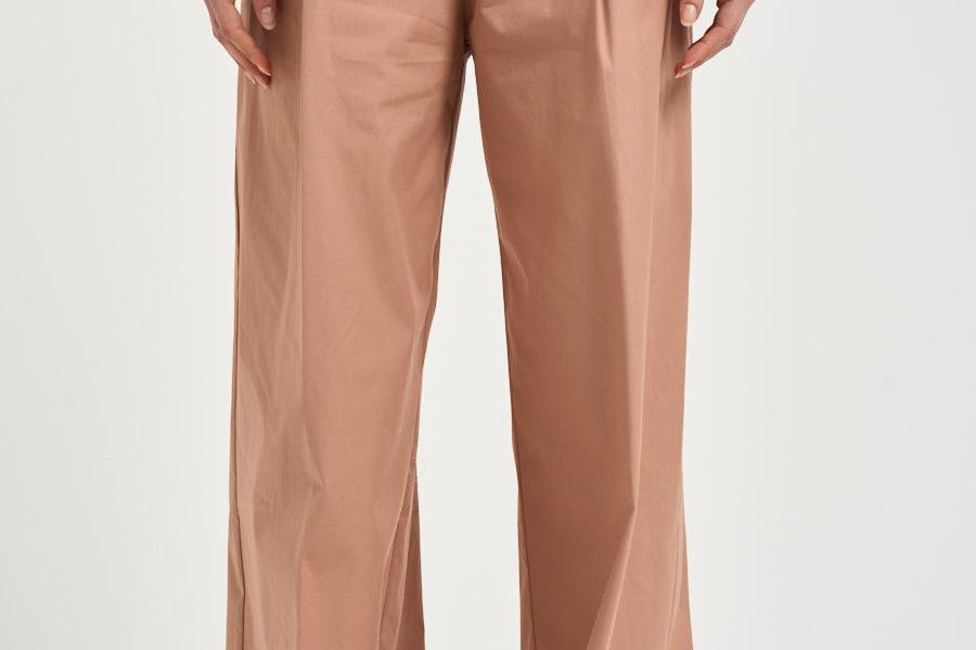 Pantalone donna Jhonny rosa pesca Y6SK44 E34 SEMICOUTURE 