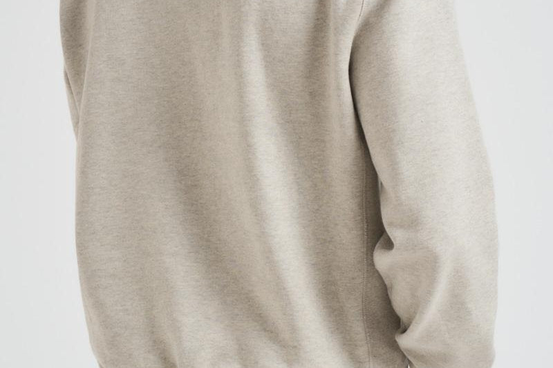 Felpa uomo girocollo grigia 710P01523 003 RALPH LAUREN 