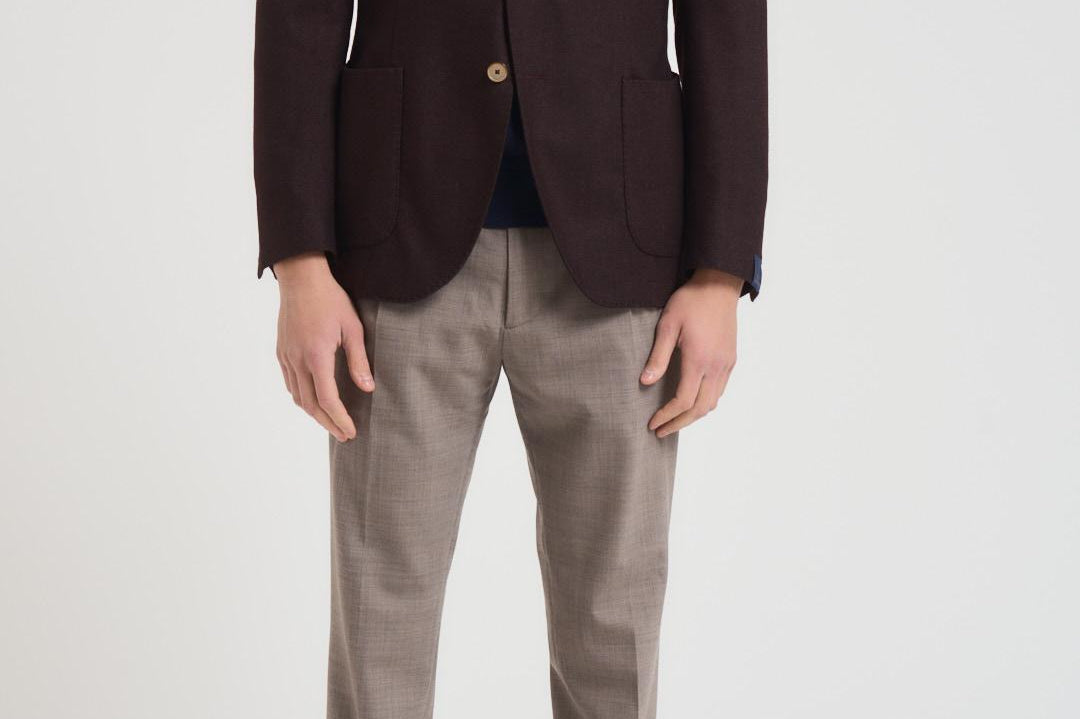 Giacca uomo monopetto bordeaux GL7297MF 293849C SANTANIELLO 