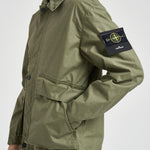 Giubbotto uomo in nylon verde militare 4100054 S0290V005G STONE ISLAND 