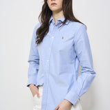 Camicia donna celeste Oxford 211891377 001 RALPH LAUREN 