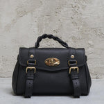 Borsa donna in pelle nera "Alexa" RL6595 736A100 MULBERRY 