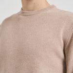Maglia uomo girocollo beige REGENT LAMBSWL11 MC2 SAINT BARTH 