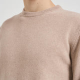 Maglia uomo girocollo beige REGENT LAMBSWL11 MC2 SAINT BARTH 