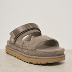 Sandalo donna platform Goldenstar Glide tortora 1167399 SMOKE PLUME UGG 