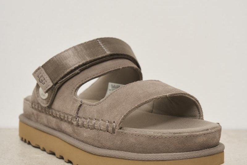 Sandalo donna platform Goldenstar Glide tortora 1167399 SMOKE PLUME UGG 