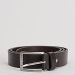 Cintura uomo in pelle nera MVF1 NERO ACCADEMIE TESSILI 