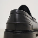 Mocassino uomo Adam in pelle nero ADAM BLACK TRICKER'S 