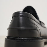 Mocassino uomo Adam in pelle nero ADAM BLACK TRICKER'S 