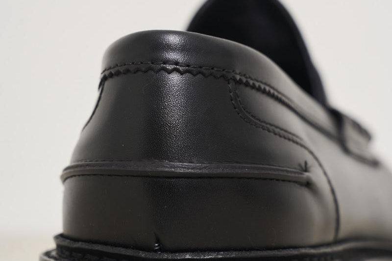Mocassino uomo Adam in pelle nero ADAM BLACK TRICKER'S 