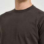 T-shirt uomo girocollo marrone 302821 21 KANGRA 