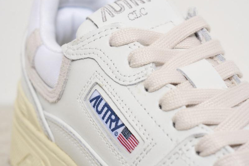 Sneakers donna Rolw bianche. ROLW M41 AUTRY 
