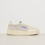 Sneakers donna Super vintage bianca e beige AVLW DA03 AUTRY 