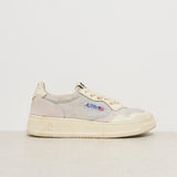 Sneakers donna Super vintage bianca e beige AVLW DA03 AUTRY 